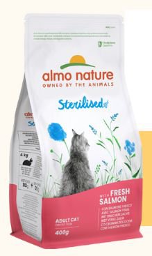 Almo Nature Holistic Adult Sterilised ze świeżym łososiem