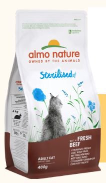 Almo Nature Holistic Adult Sterilised ze świeżą wołowiną