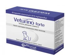 Biowet Veturino Forte dla psów ras średnich i dużych wspomagające funkcjonowanie układu 40kaps.