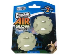 Chuckit! Max Glow Air Fetch Ball widoczna piłka po zmroku