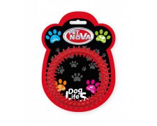 Pet Nova TPR dentring red ring czerwony 12,5cm 