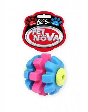 Pet Nova TPR Superdentball Posiada wypustki czyszczące zęby 7cm 