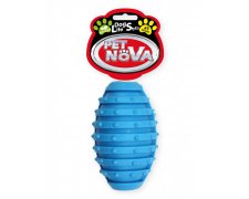 PET NOVA TPR Rugbyball zabawka do gryzienia i aportu 10cm
