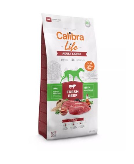 Calibra Dog Life Fresh Adult Large Breed Beef karma dla dużych dorosłych psów z wołowiną