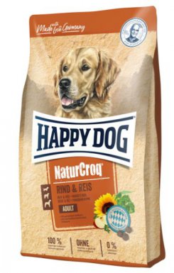 Happy Dog NaturCroq Wołowina i ryż