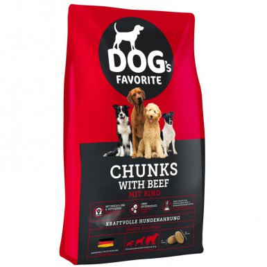 Happy Dog Dogs Favorit sucha karma dla psów dorosłych z wołowiną 15kg