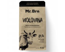 Mr.Bro Monoproteinowa Sucha Karma dla psów dorosłych z wołowiną