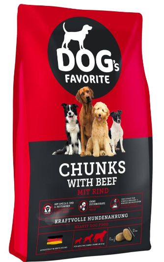 Happy Dog Dogs Favorit sucha karma dla psów dorosłych z wołowiną 15kg