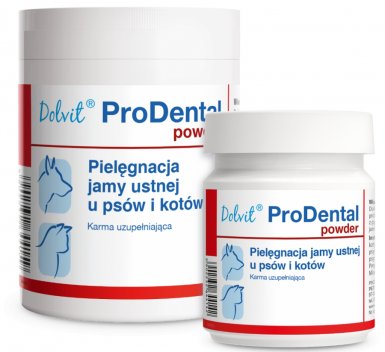 Dolvit ProDental Powder- pielęgnacja jamy ustnej u psów i kotów