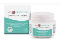 JM Sante Vet Protector Płytka proszek do higieny jamy ustnej psa i kota 60g