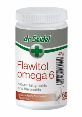 Dr Seidel Flawitol Omega 6 na odporność dla psów 60szt.