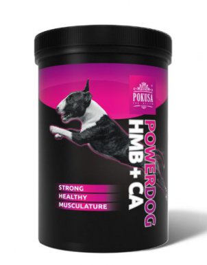 Pokusa PowerDog HMB + CA psy sportowe i rekonwalescenci 250g 