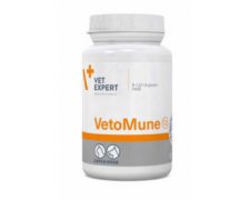 Vetexpert Vetomune- preparat poprawiający odporność psów i kotów 60 kapsułek