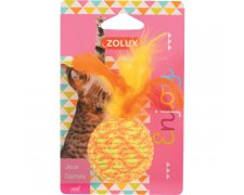 Zolux zabawka piłka z gumką dla kota 35x4,5x11cm