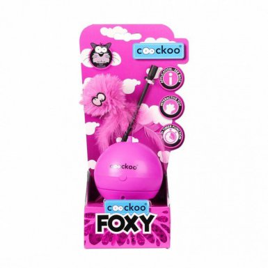 EBI Coockoo Foxy Magic Ball Tańcząca piłka z zabawką dla kota