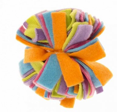 Duvo+ Pompon z materiału zabawka dla kota 6cm