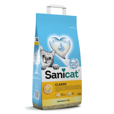 Sanicat Classic żwirek dla kotów bezzapachowy 10L