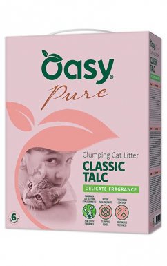 Oasy Mineral Pure Classic Talk żwirek klasy super premium z bentonitem