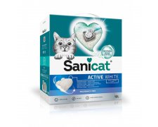 Sanicat Active White żwirek dla kotów bezzapachowy zbrylający 10L