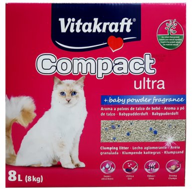 Vitakraft Compact Ultra Plus żwirek dla kota 8kg
