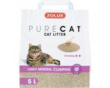 Zolux żwirek zbrylający naturalny Pure Cat 