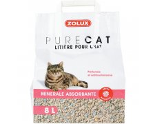 Zolux Pure Cat żwirek pochłaniający zapachowy i antybakteryjny 8L 