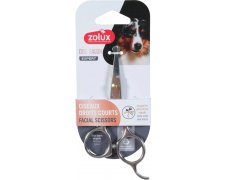 Zolux Dog Salon Nożyczki krótkie dla psa do pyska 12cm