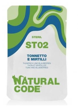 Natural Code karma mokra dla kotów sterylizowanych saszetka 70g