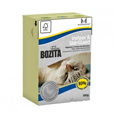 Bozita Feline Indoor & Sterilised 190g