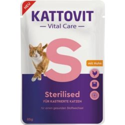 Kattovit Vital Care Sterilised karma dla kotów dorosłych sterylizowanych 85g