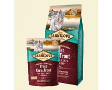 Carnilove Fresh Carp & Trout - Sterilised bez zbóż, bez ziemniaków karma dla kota
