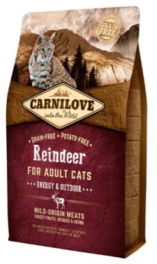 Carnilove Cat Reindeer Energy & Outdoor renifer