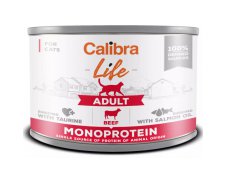 Calibra Cat Life Adult monoproteinowa karma super premium puszka dla kota 200g