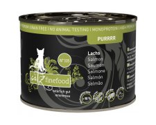 Catz Finefood Purrrr N.105 monobiałkowa karma z 70% łososia w bulionie dla kota