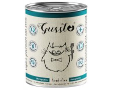 Gussto Super Premium Fresh Deer świeży jeleń monobiałkowa, holistyczna, lekkostrawna karma dla kota