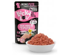 Lucky Lou SuperMono Indyk monoproteinowa saszetka dla kota 125g