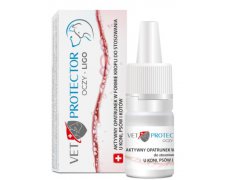JM Sante Vet Protector Oczy Ligo aktywny opatrunek w formie kropli do oczu 3ml