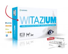 Eurowet Witazium wspomaga wzrok dla psów i kotów 40tabl. 