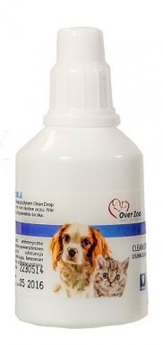 Over Zoo Clean Drop usuwający ślady łez 40ml