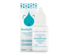 Biowet BUDDY DROPS oczyszczające i nawilżające krople do oczu dla zwierząt 15ml