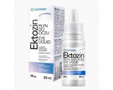 Eurowet Ektozin płyn do przemywania oczu dla psów i kotów 25ml