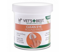 Vet's Best Eye Round Pads czyściki do oczu na palec 100 sztuk 