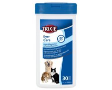 Trixie Eye Care chusteczki do pielęgnacji oczu dla psa kota i gryzoni 30szt.
