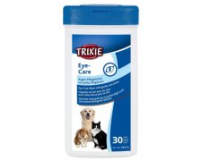 Trixie Eye Care chusteczki do pielęgnacji oczu dla psa kota i gryzoni 30szt.