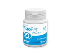 VetFood VisioPet VetCaps prawidłowe funkcjonowanie narządu wzroku 30 capsules