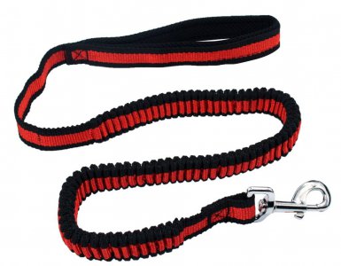 PET NOVA Smycz L-Bungee Black 2,5/120-180cm