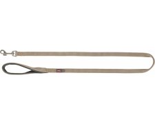 Trixie Premium smycz dla psa taśma piaskowa XS: 1.20 m / 10mm