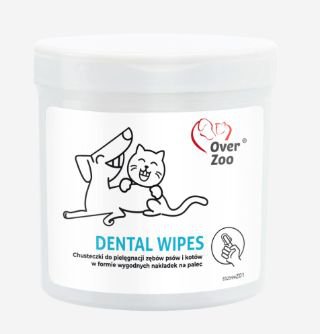 Over Zoo Dental Wipes chusteczki do pielęgnacji zębów 50 sztuk