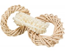 Trixie naturalna zabawka z trukwy dla kawii domowych i królików śr.13 cm