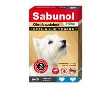 Sabunol obroża dla psa w serca 50cm